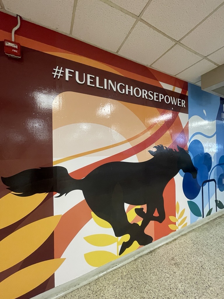 Assumption Cafeteria Wall 2